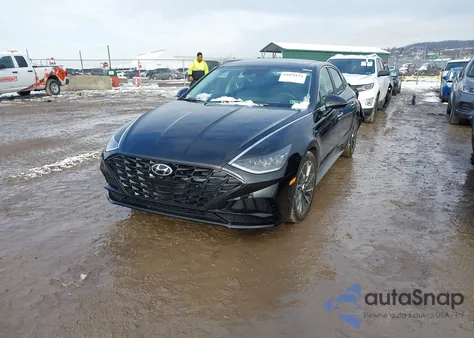 2022 Hyundai Sonata Limited z USA, uszkodzony, nr VIN KMHL34J26NA215097